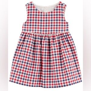 Baby Plaid Babydoll Dress